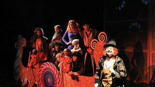 “Drago Č. i tvornica čokolade” u novoj zgradi Kazališta lutaka, Foto: Leo Banić “Drago Č. i tvornica čokolade” u novoj zgradi Kazališta lutaka, Foto: Leo Banić