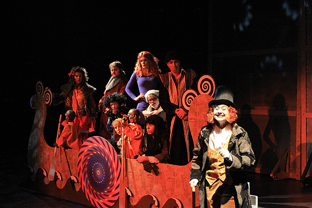 “Drago Č. i tvornica čokolade” u novoj zgradi Kazališta lutaka, Foto: Leo Banić “Drago Č. i tvornica čokolade” u novoj zgradi Kazališta lutaka, Foto: Leo Banić