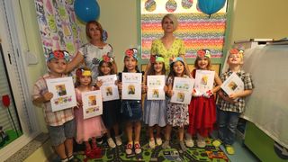 Oproštajna zabava za 26 virskih predškolaca u Dječjem vrtiću Smješko.