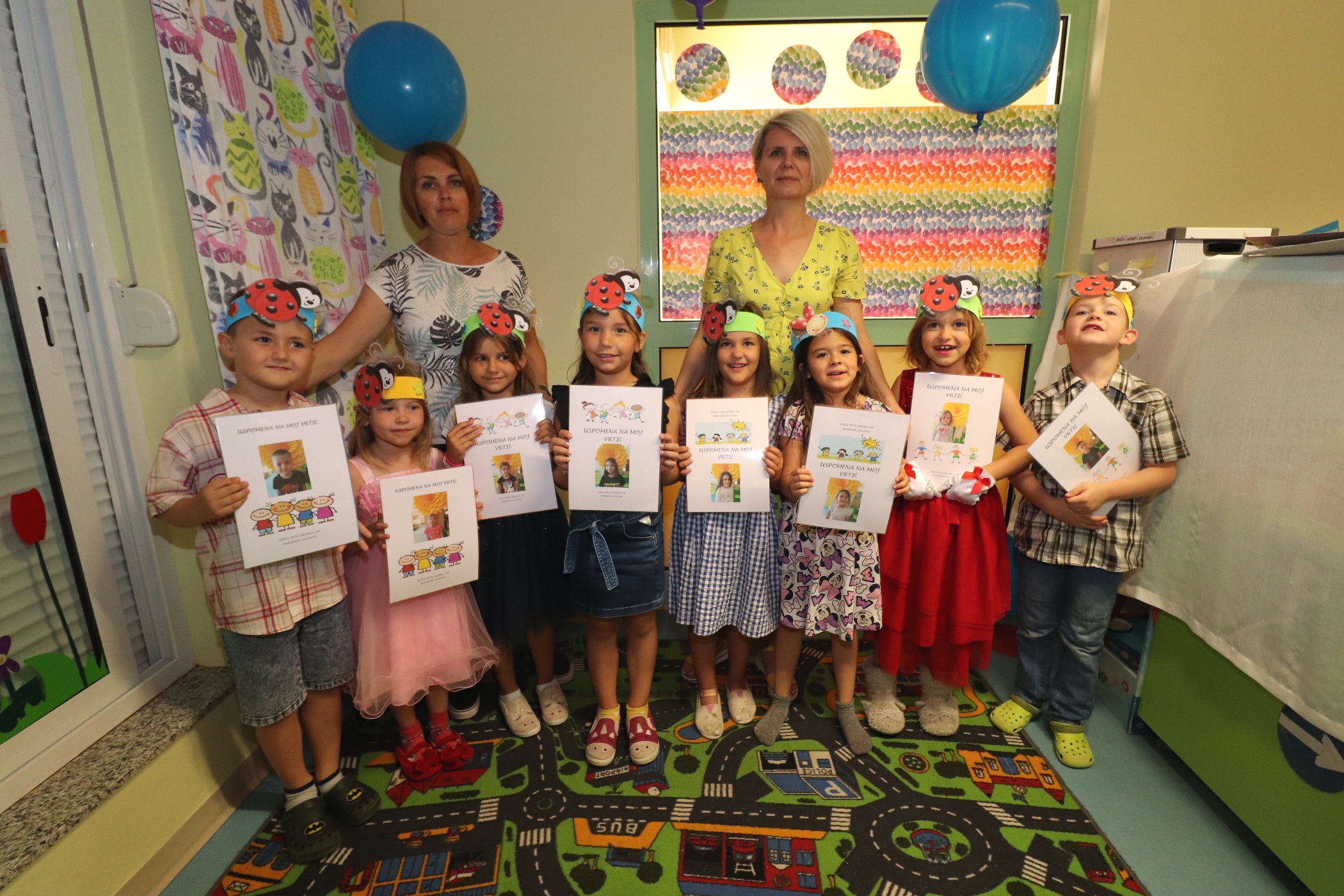 Oproštajna zabava za 26 virskih predškolaca u Dječjem vrtiću Smješko.