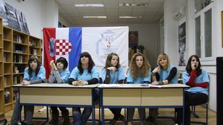 Prezentacija ucenica Medicinske skole Ante Kuzmanica na Megaconference Jr. 2010, Foto: Antonela Vitlov