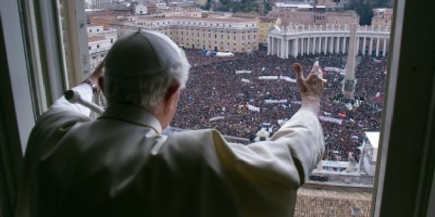 Papa Benedikt XVI na posljednjem angelusu, foto: repubblica.it