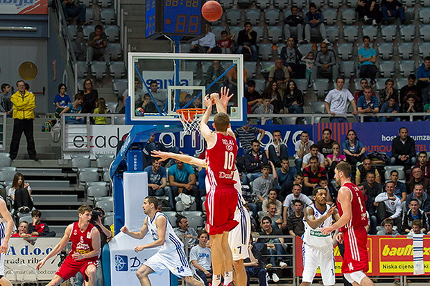 A-1 liga za prvaka, 8. kolo: KK Zadar – KK Cedevita 79-87, Foto: Kristijan Orlić A-1 liga za prvaka, 8. kolo: KK Zadar – KK Cedevita 79-87, Foto: Kristijan Orlić