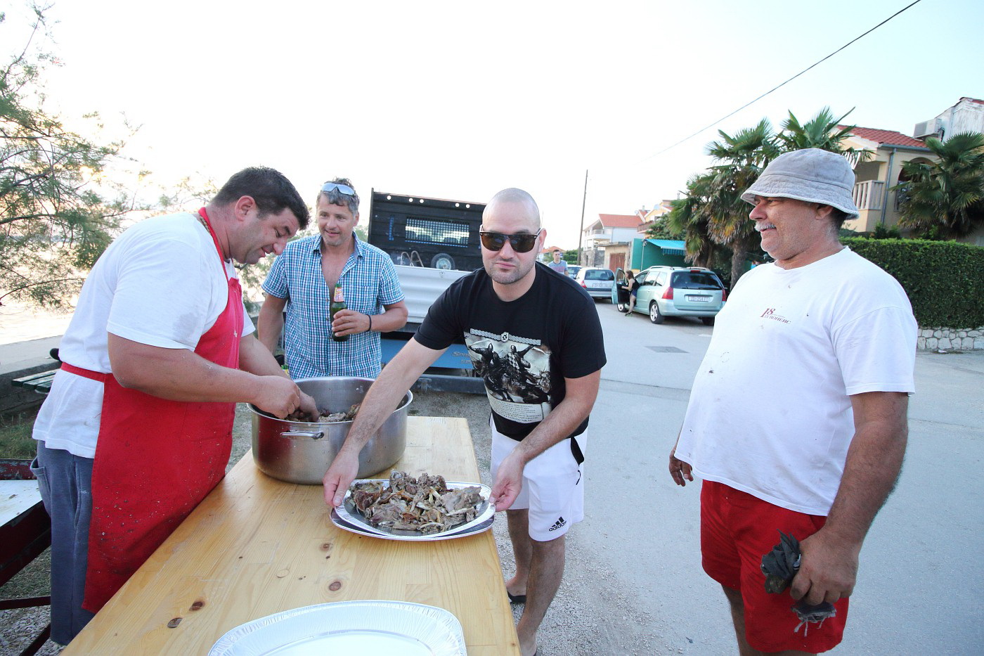 Bibinje: Navijanje za Vatrene i fešta nakon pobjede nad Engleskom
