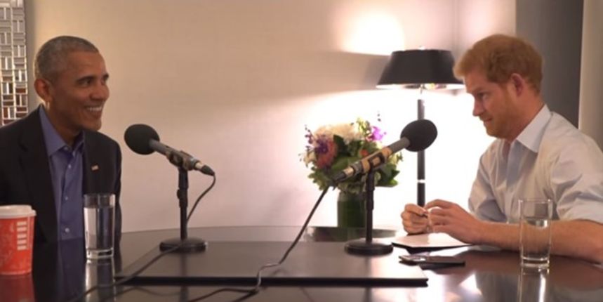 Princ Harry i Obama