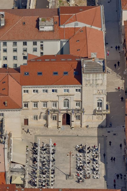 Zadar iz zraka, zračna panorama