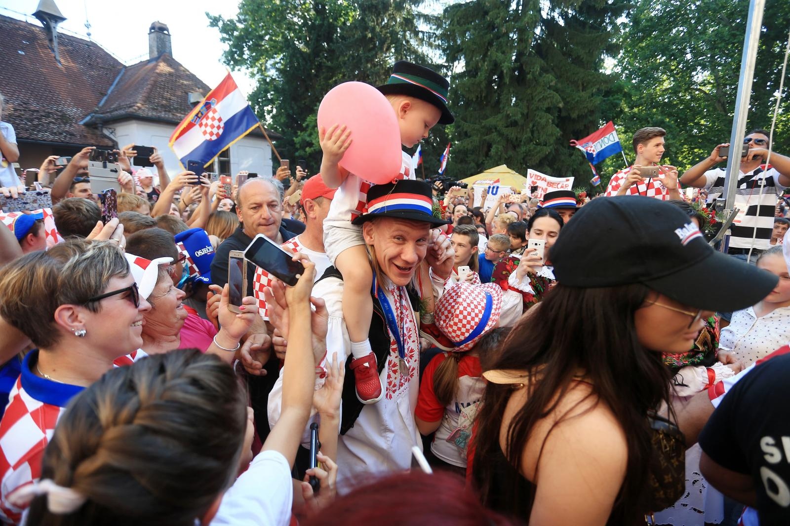 Doček Domagoja Vide