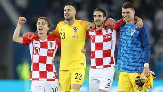 SP 2018: Slavlje hrvatskih reprezentativaca nakon pobjede nad Nigerijom SP 2018: Slavlje hrvatskih reprezentativaca nakon pobjede nad Nigerijom