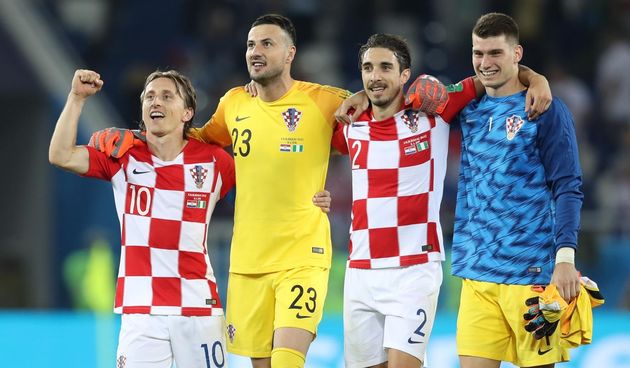SP 2018: Slavlje hrvatskih reprezentativaca nakon pobjede nad Nigerijom