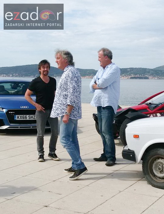 Grand Tour Live: Jeremy Clarkson, Richard Hammond i James May snimali na Pozdravu suncu