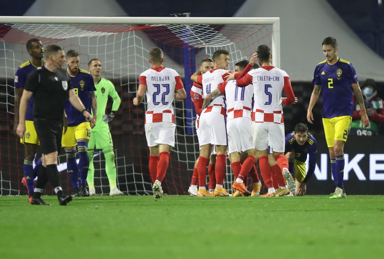 Liga nacija: Hrvatska – Švedska Liga nacija: Hrvatska – Švedska