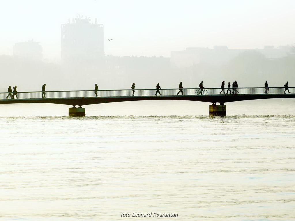 Magla promijenila uobičajene prizore grada i okolice, Foto: Leonard Kvarantan Magla promijenila uobičajene prizore grada i okolice, Foto: Leonard Kvarantan