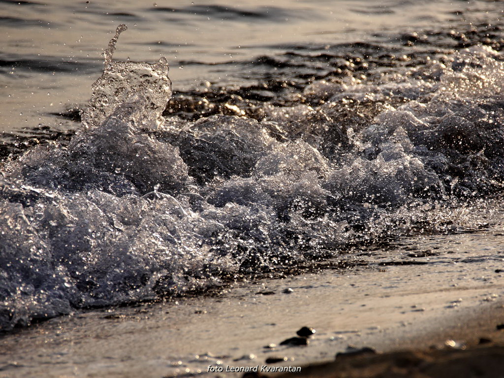 Zaton; solana Nin, foto-L. Kvarantan