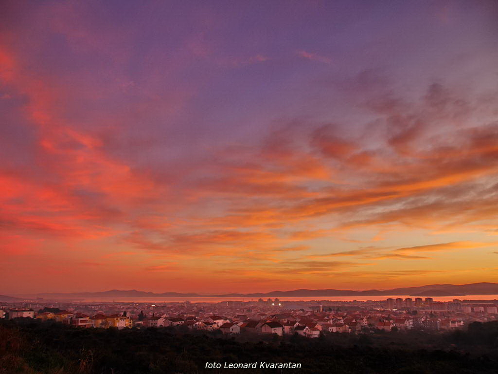 Spektakularni zalasci sunca u veljači, Foto: Leonard Kvarantan Spektakularni zalasci sunca u veljači, Foto: Leonard Kvarantan