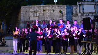 Zbor Petar Zoranić nastupio na Zadar classic open air-u