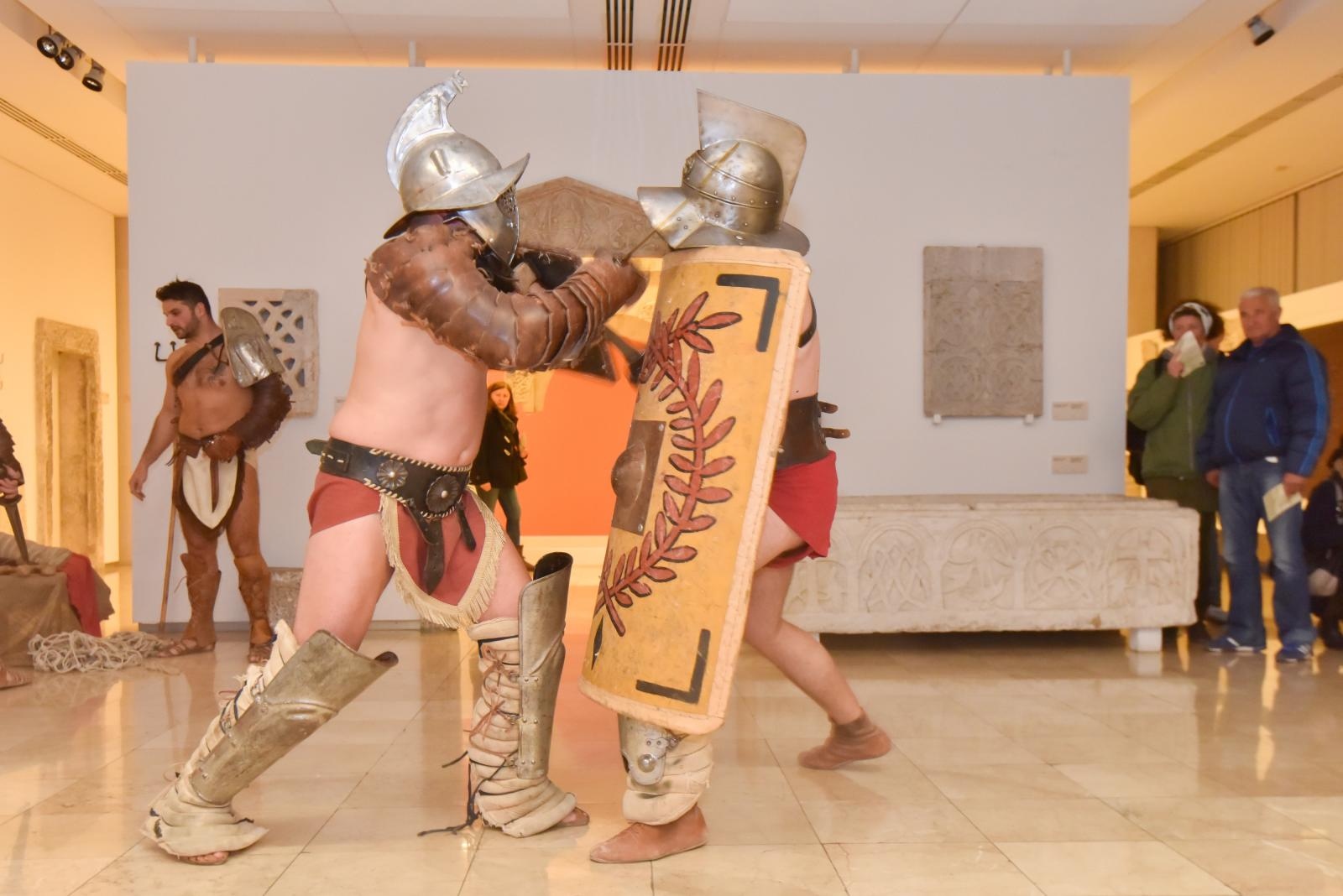 Noć muzeja 2018: Borba rimskih gladijatora u Arheološkom muzeju Zadar Noć muzeja 2018: Borba rimskih gladijatora u Arheološkom muzeju Zadar