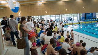 Prvi povijesni plivacki miiting na bazenu SC Visnjik