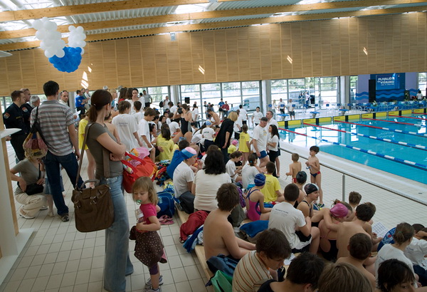 Prvi povijesni plivacki miiting na bazenu SC Visnjik