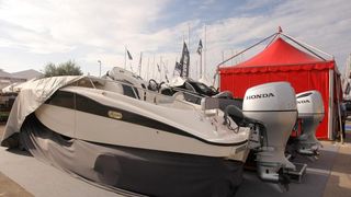 24.10.2013., Biograd – U Biogradu je jutros otvoren Biograd boat show. Na najvecem sajmu ovog tipa u Hrvatskoj preko 250 izlagaca sudjeluje s raznim novitetima iz podrucja nautike. Photo: Dino Stanin/PIXSELL