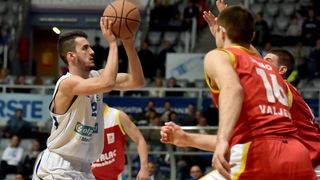 Zadar, Dvorana K. Ćosić: 26. kolo ABA lige, KK Zadar – KK Metalac 85-69. Photo: Dino Stanin/PIXSELL Zadar, Dvorana K. Ćosić: 26. kolo ABA lige, KK Zadar – KK Metalac 85-69. Photo: Dino Stanin/PIXSELL