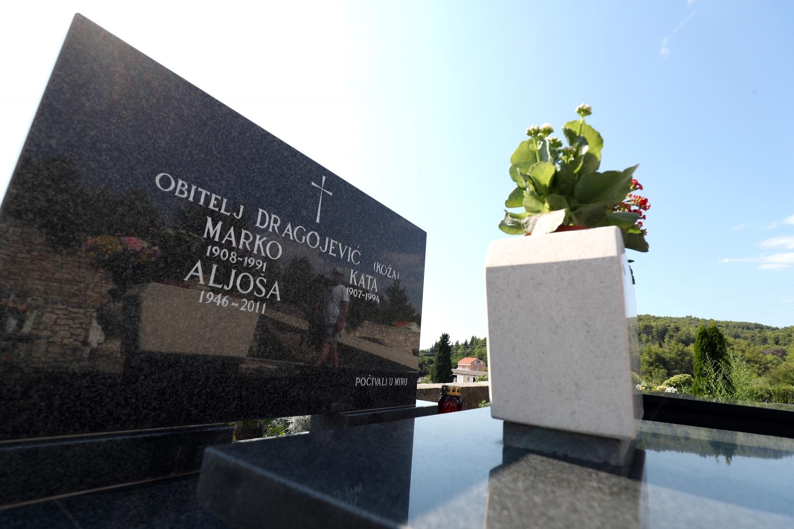 Grobnica obitelji Dragojević u Veloj Luci Grobnica obitelji Dragojević u Veloj Luci