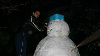 Izrada najvećeg snijegovića u gradu, foto: Ivan Matić