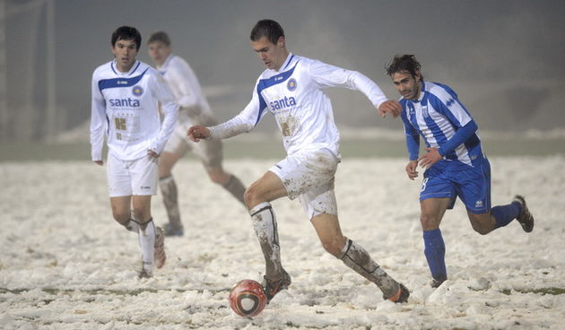 Karlovac, 271110.
Gradski stadion Karlovac
Nogometna utakmica 17. kola Prve HNL izmedju NK Karlovac i NK Zadar.
Na slici: detalj s utakmice.
Foto: Sime Sokota / CROPIX
