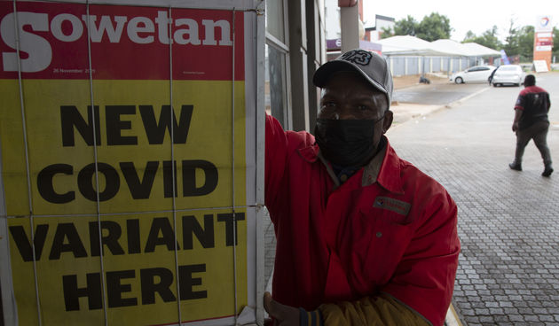 Južna Afrika, omikron, koronavirus
