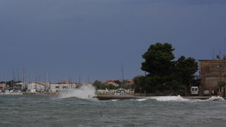 Tramontana u Zadru 26. kolovoza 2012.