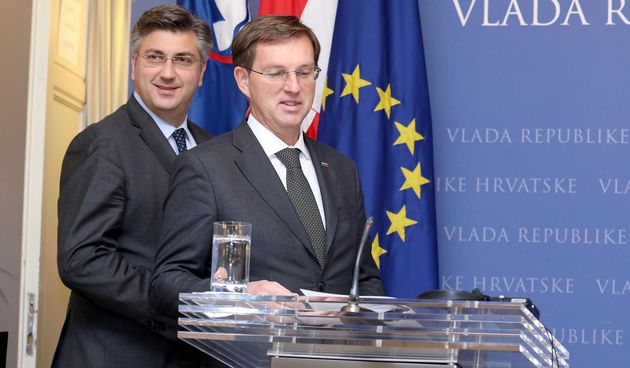 Andrej Plenković i Miro Cerar