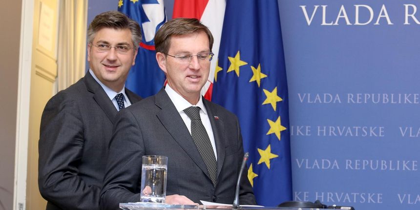 Andrej Plenković i Miro Cerar