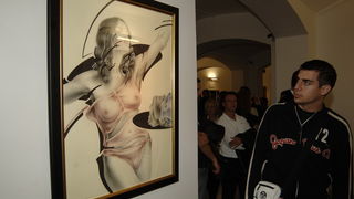 Zagreb, 160910.
Otvorenje izlozbe Dimitrija Popovica SALOMA u muzeju Mimara. U programu otvorenja sudjelovala je Severina.
Foto: Zeljko Grgic / CROPIX Zagreb, 160910.
Otvorenje izlozbe Dimitrija Popovica SALOMA u muzeju Mimara. U programu otvorenja sudjelovala je Severina.
Foto: Zeljko Grgic / CROPIX