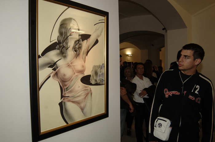 Zagreb, 160910.
Otvorenje izlozbe Dimitrija Popovica SALOMA u muzeju Mimara. U programu otvorenja sudjelovala je Severina.
Foto: Zeljko Grgic / CROPIX Zagreb, 160910.
Otvorenje izlozbe Dimitrija Popovica SALOMA u muzeju Mimara. U programu otvorenja sudjelovala je Severina.
Foto: Zeljko Grgic / CROPIX