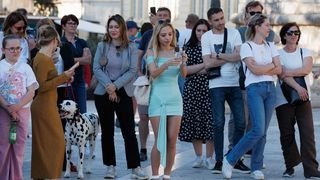 Red Carpet Dalmatian Walk @Trg pet bunara Red Carpet Dalmatian Walk @Trg pet bunara