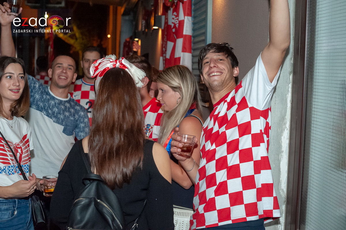 Zadar je gorio: Velika fešta nakon plasmana Vatrenih u polufinale Svjetskog prvenstva