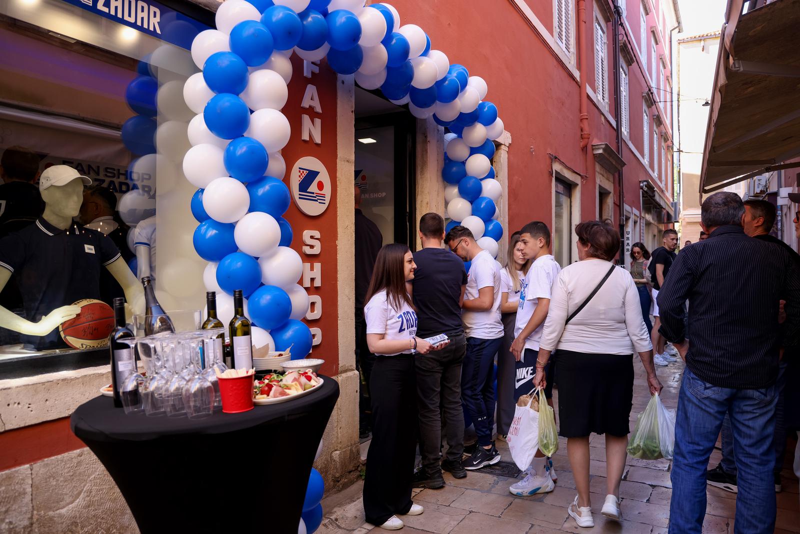 Otvorenje Fan shopa KK Zadar