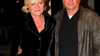 Zagreb 131011.
KD Vatroslav Lisinski.
Koncert Hrvatske dive, na kojem su nastupale Tereza Kesovija, Radojka Sverko i Gabi Novak.
Na slici: Dubravko Merlic i Zeljka Ogresta.
Foto: Goran Mehkek / Cropix