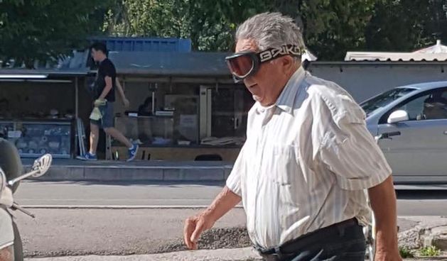 U Trogiru pada snig