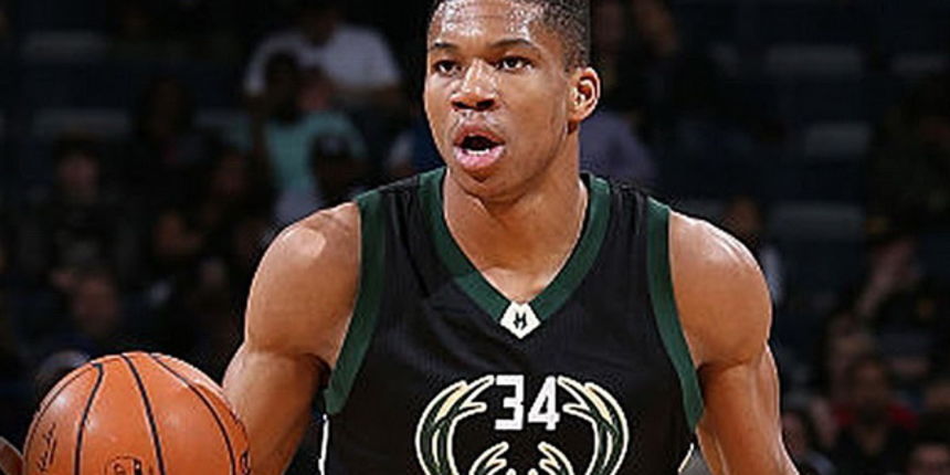 Giannis Antetokounmpo. Screen: Youtube Giannis Antetokounmpo. Screen: Youtube