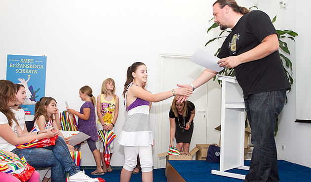 Dodjela diploma polaznicima Male filozofije, foto: L. Banić