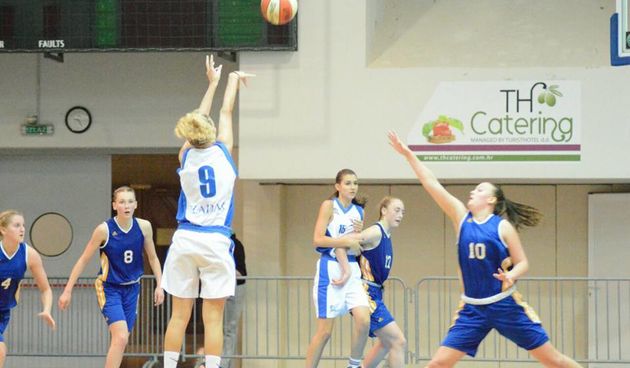 ŽKK Zadar – Mlada reprezentacija Švedske