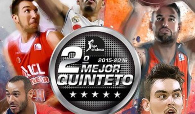 Marko Popović izabran u drugu petorku Lige Endesa u sezoni 2015/16.