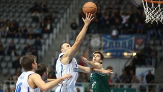 Dvorana Krešimir Ćosić u Zadru: ABA liga, 7. kolo, KK Zadar – KK Union Olimpija 60-67. Photo: Filip Brala/PIXSELL Dvorana Krešimir Ćosić u Zadru: ABA liga, 7. kolo, KK Zadar – KK Union Olimpija 60-67. Photo: Filip Brala/PIXSELL