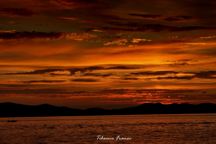 Čudesne boje zadarskog neba, Foto: Tihomir Franov