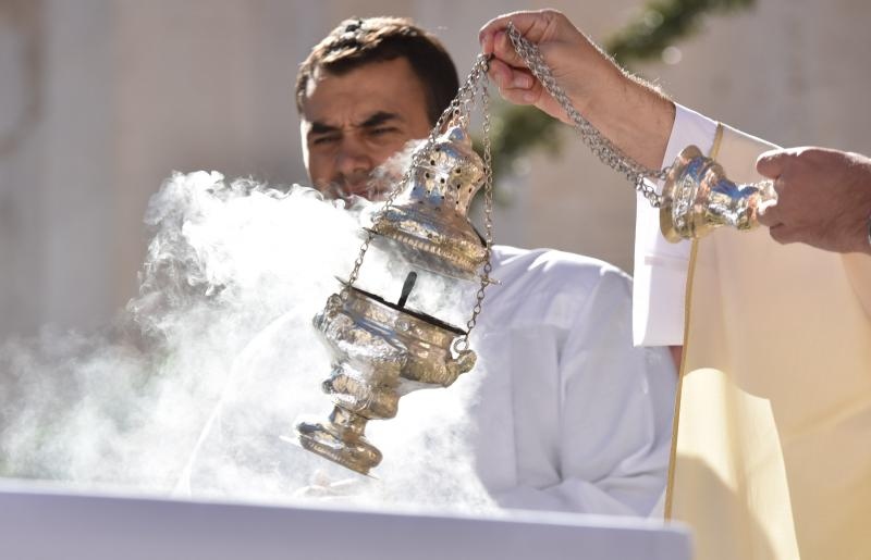 Šibenik: Velikim misnim slavljem i procesijom proslavljen blagdan Sv. Mihovila, Photo: Hrvoje Jelavić/PIXSELL