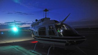 Završena obuka i trenaža noćnog letenja u eskadrili helikoptera. Foto: T. Brandt/MORH