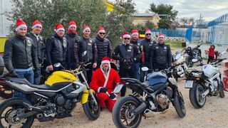 Bibinje: Moto mrazovi razveselili mališane Bibinje: Moto mrazovi razveselili mališane