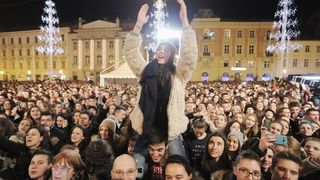 Na zagrebačkom Trgu bana Josipa Jelačića održan je jubilarni 10. humanitarni koncert Želim život za zakladu Ana Rukavina. Photo:Tomislav Miletić/PIXSELL Na zagrebačkom Trgu bana Josipa Jelačića održan je jubilarni 10. humanitarni koncert Želim život za zakladu Ana Rukavina. Photo:Tomislav Miletić/PIXSELL