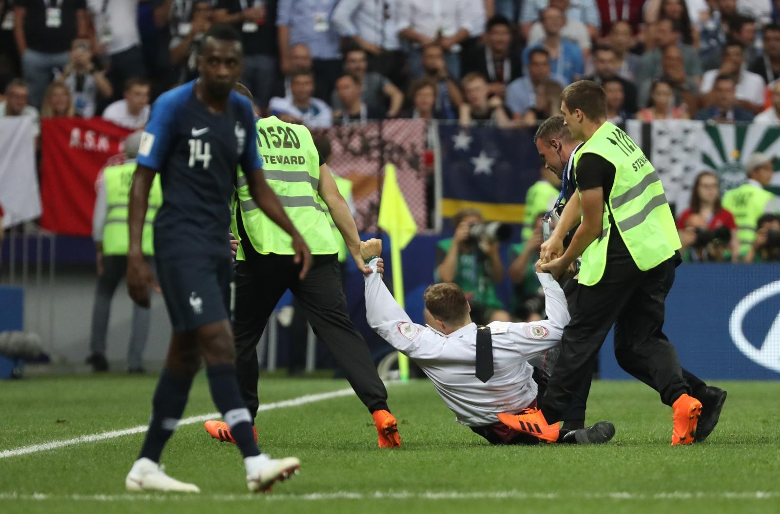 Svjetsko nogometno prvenstvo 2018., finale, Hrvatska – Francuska