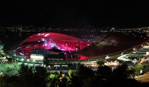 Pogled na stadion Poljud gdje se odrzava Ultra Europe 2015 festival. Photo: Miranda Cikotic/PIXSELL